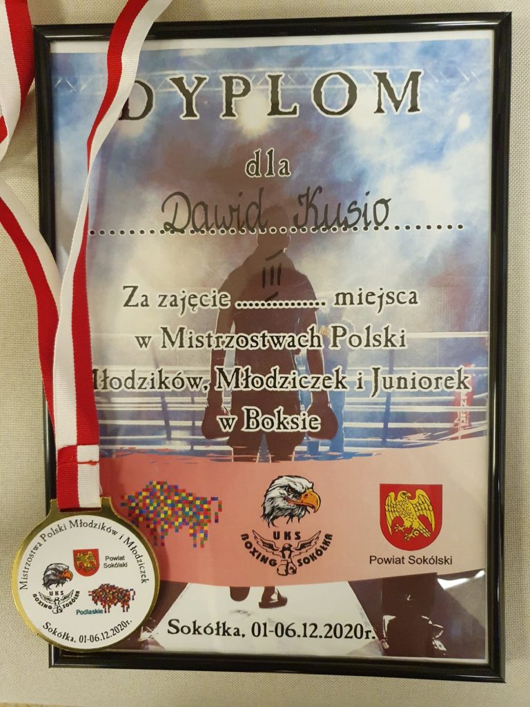 dyplom dawida kusio