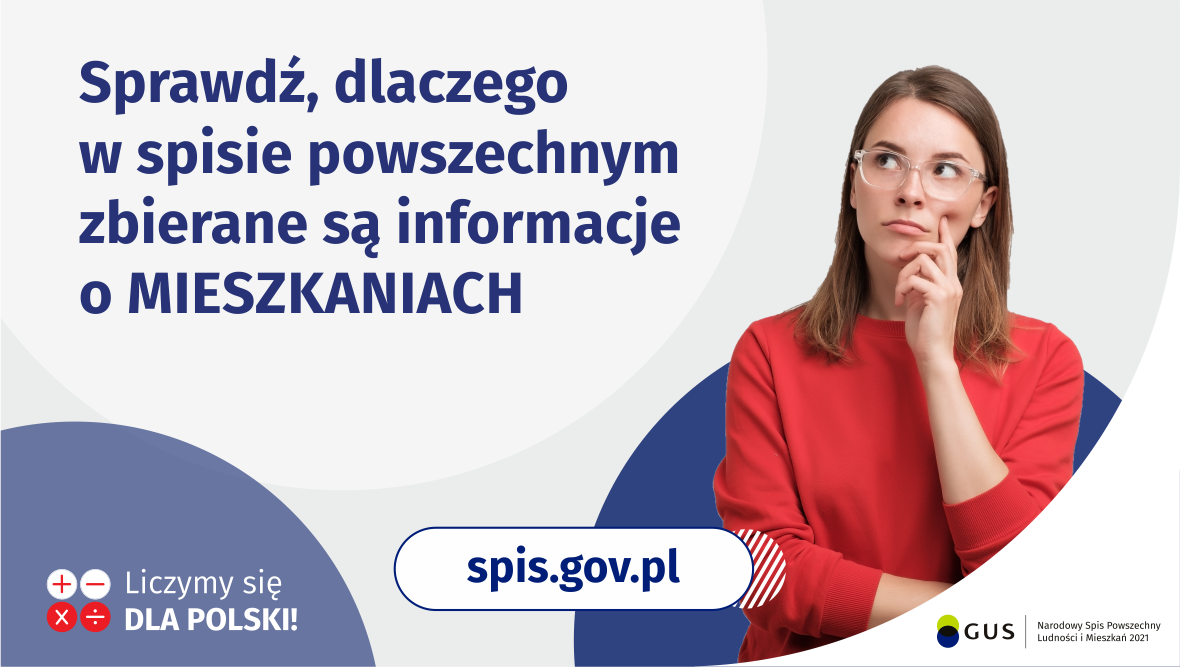 Dlaczego spisywane sa mieszkania grafika spisu